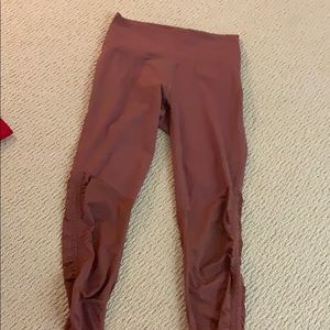 pink/mauve full length legging